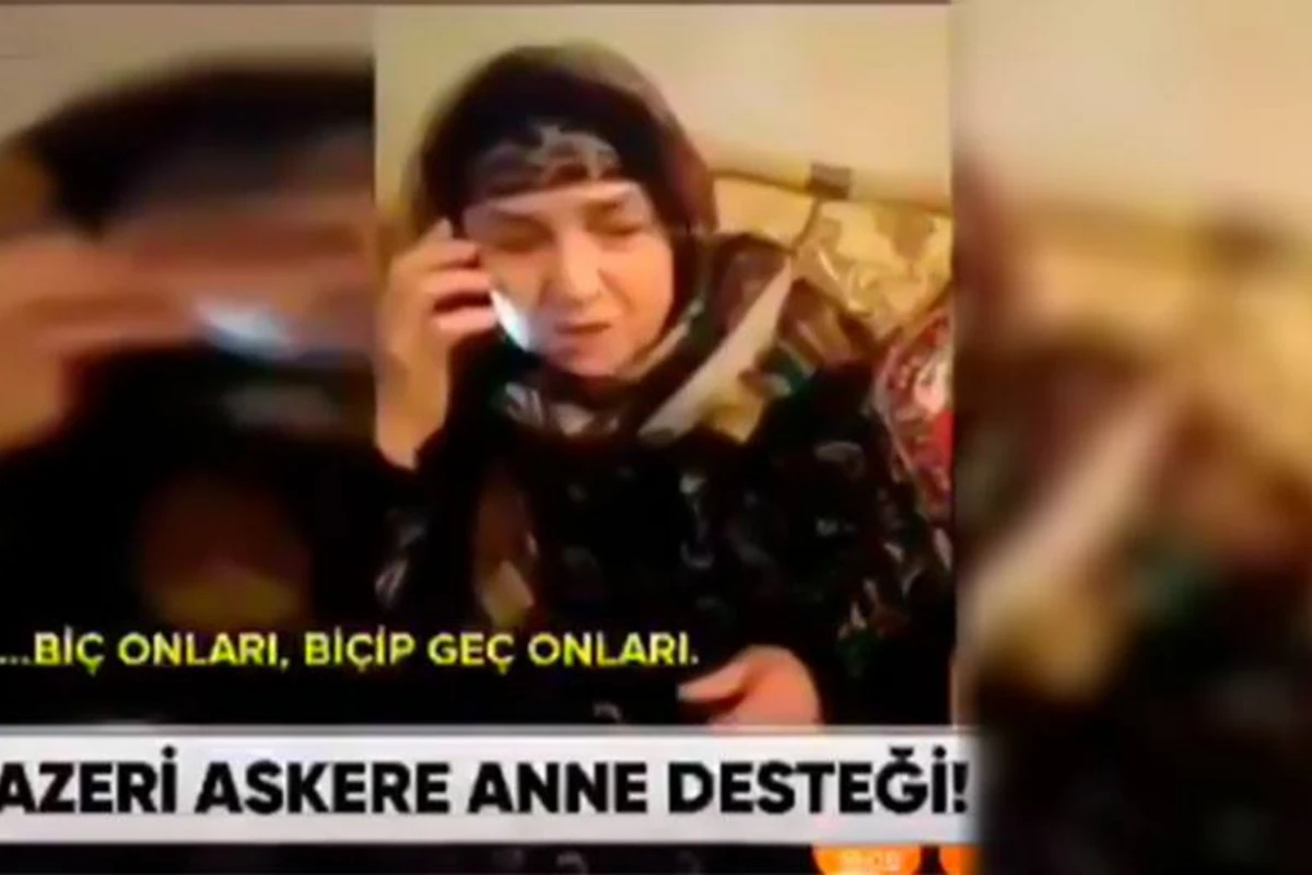 Nəvəsinə ruh yüksəkliyi verən nənə Türkiyə mətbuatında – VİDEO