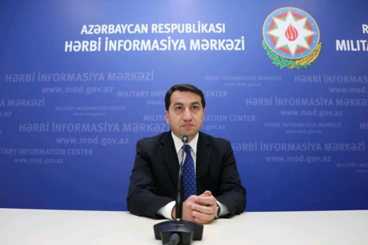 Hikmət Hacıyev: Bu gün Azərbaycanın yaşayış məntəqələrinə 200-dən artıq mərmi atılıb