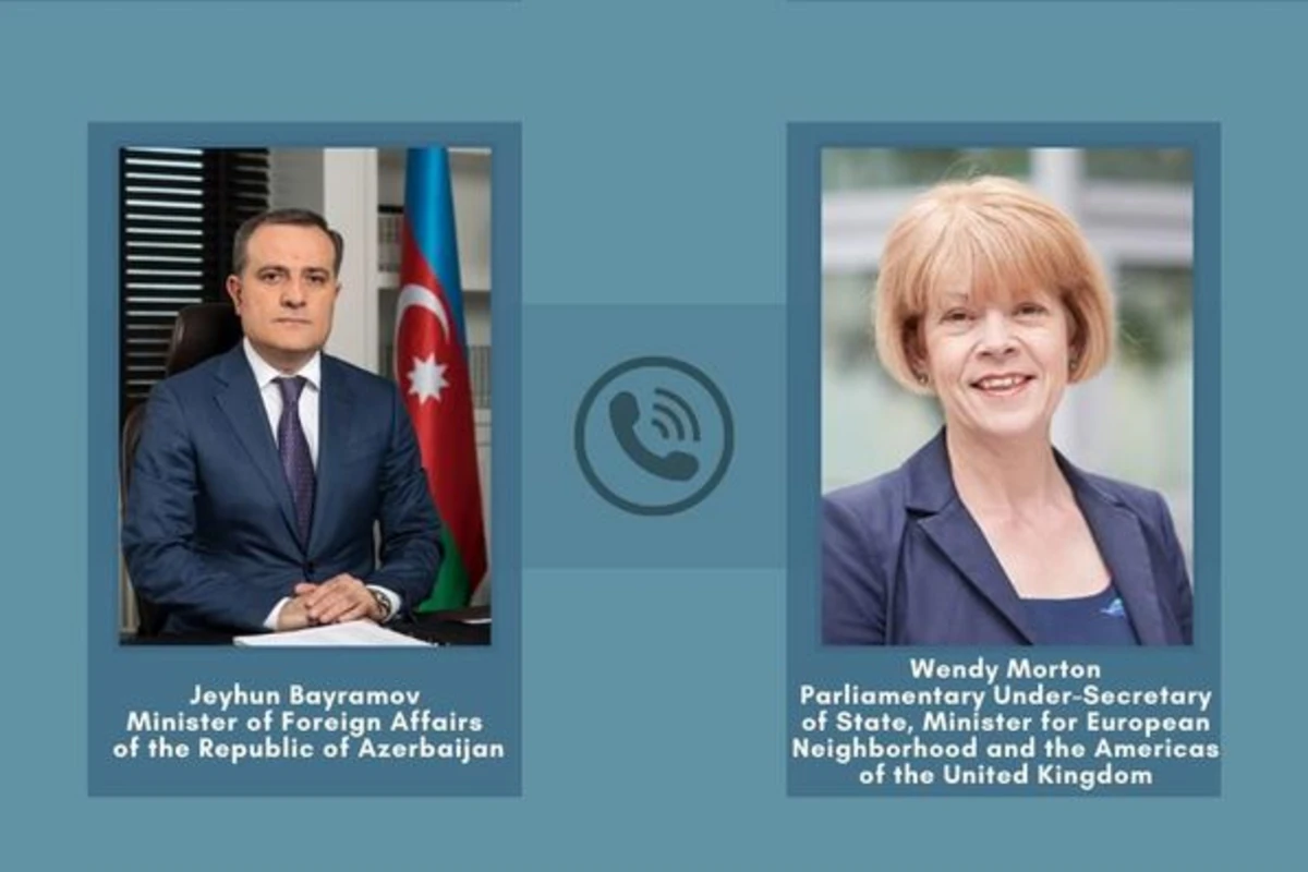 Ceyhun Bayramov ilə Britaniyanın Dövlət Naziri arasında telefon danışığı olub