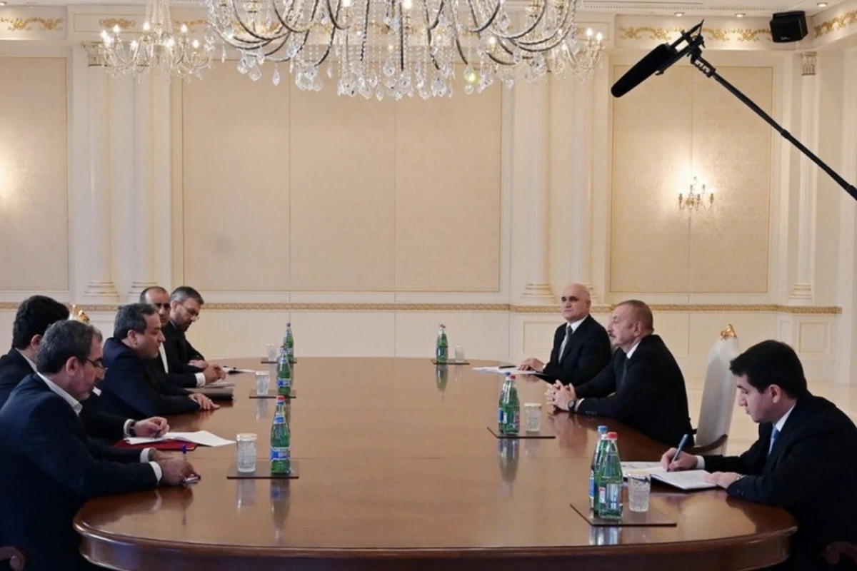 İlham Əliyev İran prezidentinin xüsusi nümayəndəsini qəbul edib