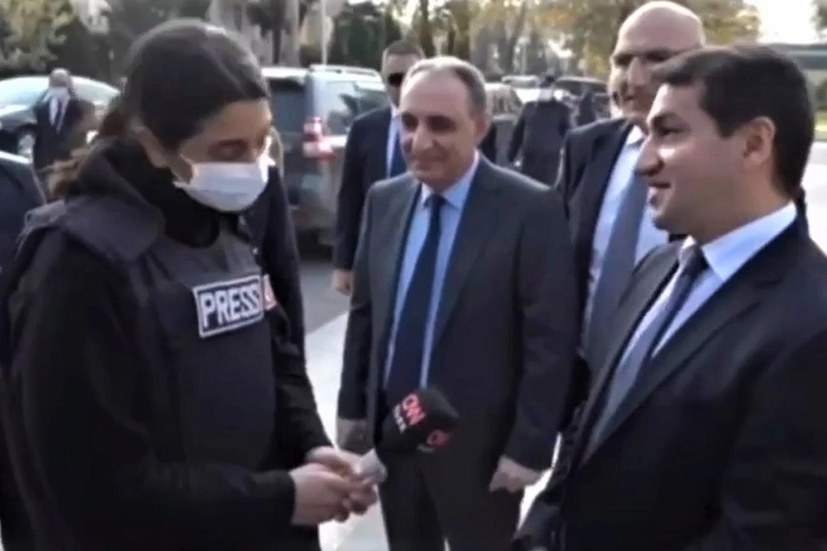 Hikmət Hacıyevlə türk jurnalistin səmimi söhbəti - VİDEO