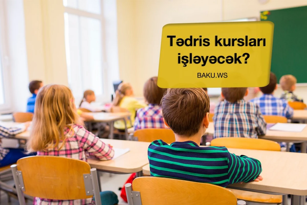 Tədris kurslarının fəaliyyətində və repetitorluq sahəsində qadağa nəzərdə tutulmur