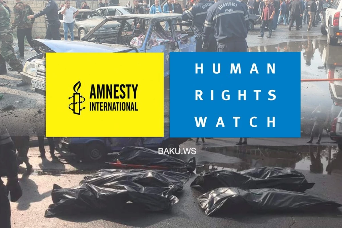 Human Rights Watch və Amnesty Internationalın bəyanatları Ermənistanı fakt qarşısında qoydu