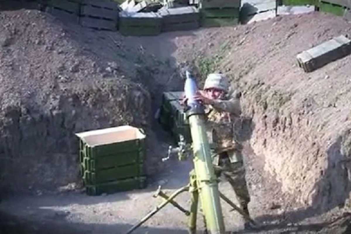 Кадры, показывающие высокий боевой дух азербайджанской армии - ВИДЕО