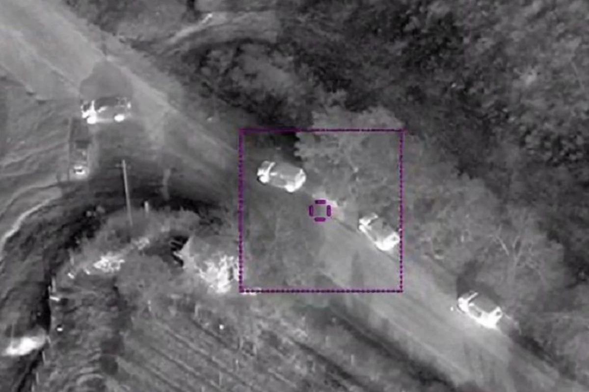 Уничтожен автомобильный кортеж врага – ВИДЕО Уничтожен автомобильный кортеж врага – ВИДЕО