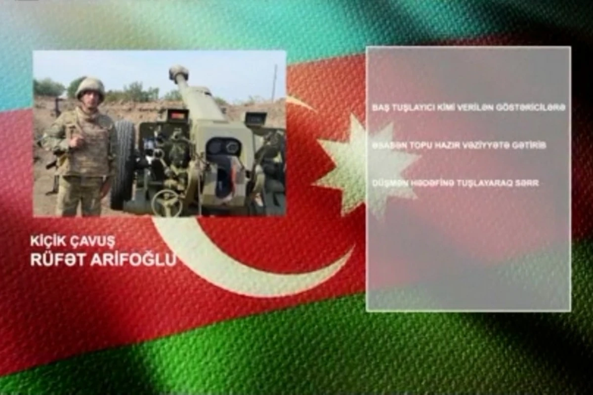 Düşmən hədəfini sərrast atışla məhv edən daha bir qəhrəman - VİDEO
