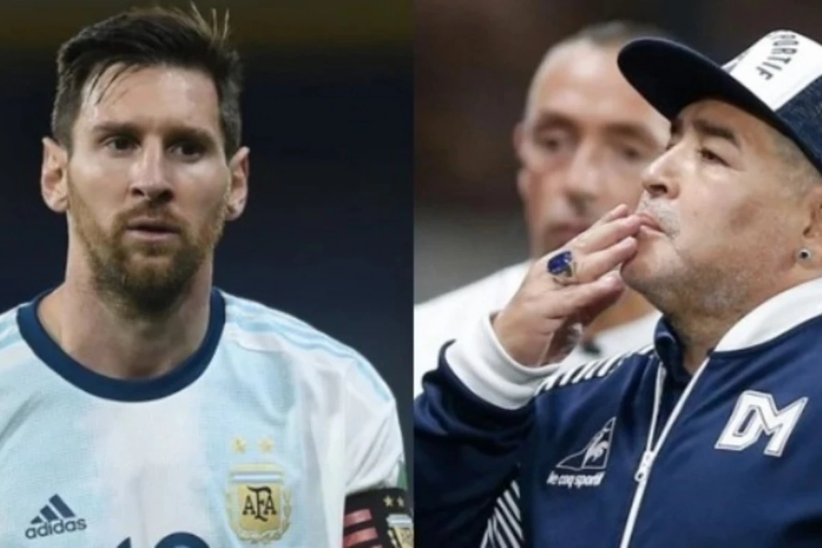 Messi Maradonaya dəstək oldu