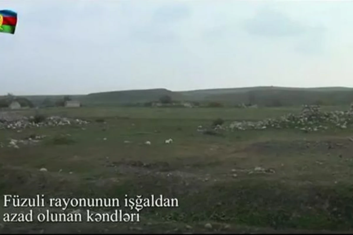 Füzuli rayonunun işğaldan azad edilmiş kəndlərinin yeni görüntüləri - VİDEO