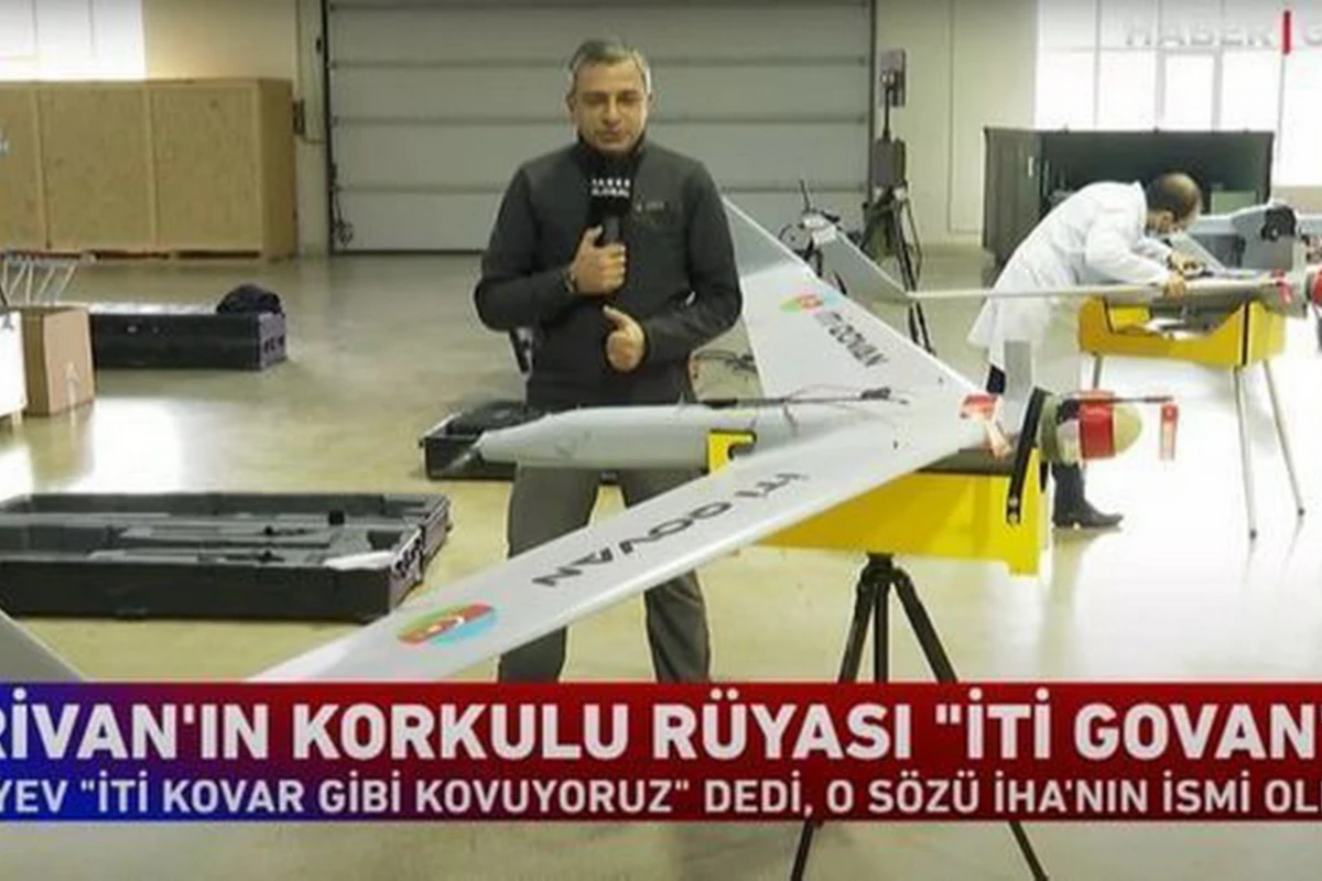 Haber Global подготовил сюжет о процессе производства БПЛА İti qovan - ВИДЕО