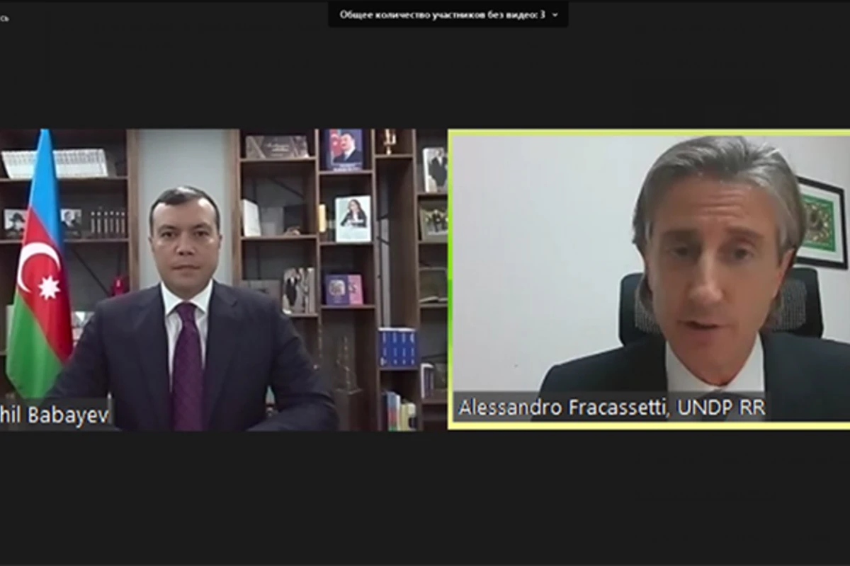 Sahil Babayev BMT İnkişaf Proqramının nümayəndəsi ilə görüşdü