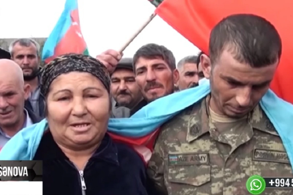 Hərbçi anası: Fəxr edirəm ki, belə övladlarım var - VİDEO