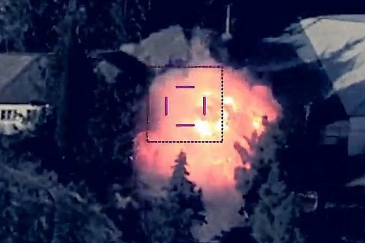 На ходжавендском направлении фронта уничтожен вражеский ЗРК Тор-M2KM - ВИДЕО