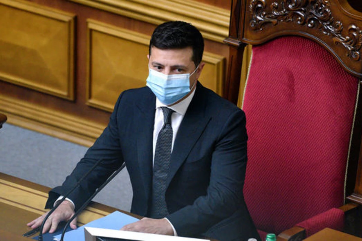 Vladimir Zelenski koronavirusa yoluxub