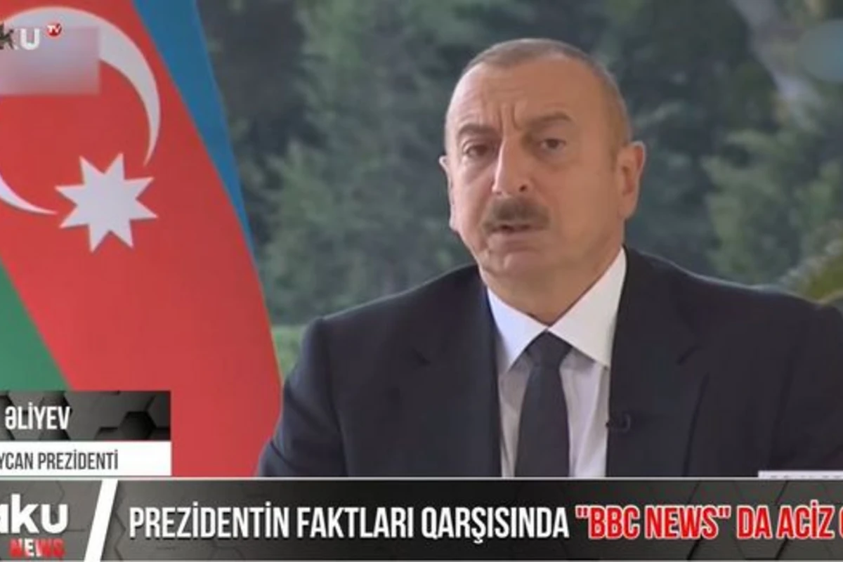 Prezident İlham Əliyevin faktları qarşısında “BBC News” aciz qaldı - VİDEO