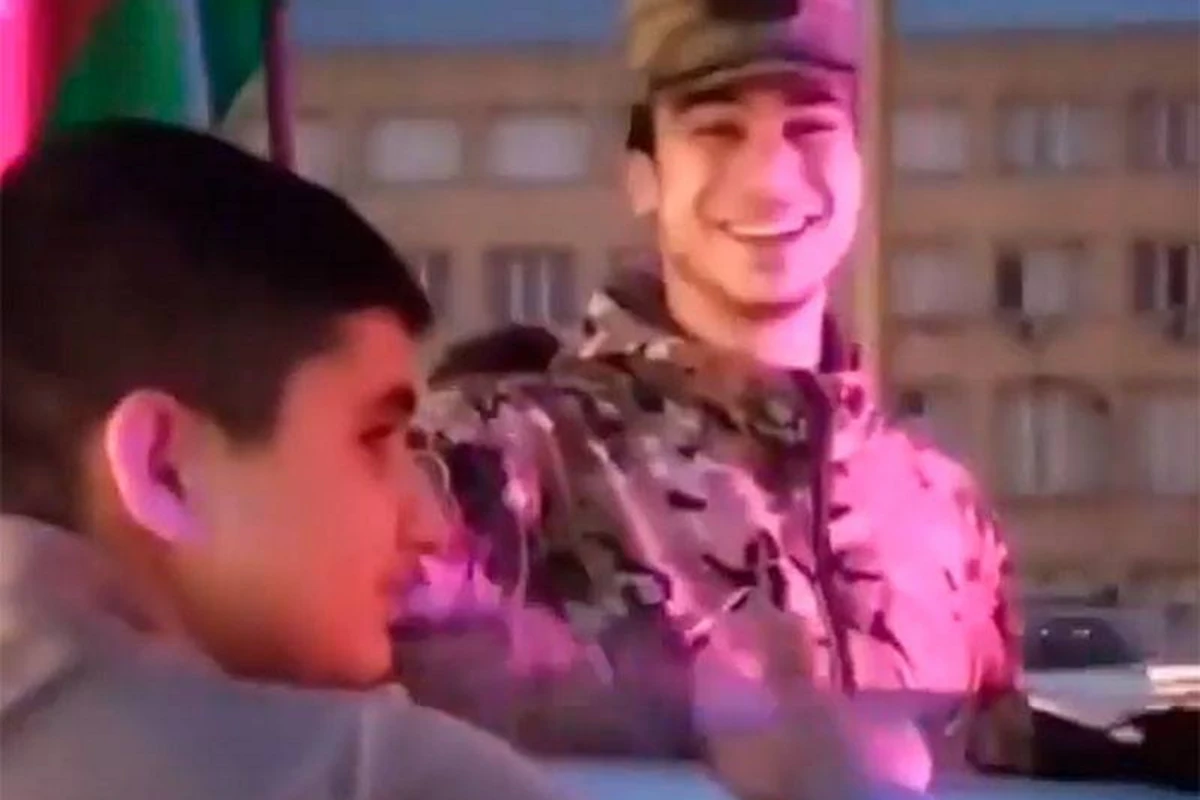 Polkovnik İlqar Mirzəyevin oğlundan zəfər VİDEOsu