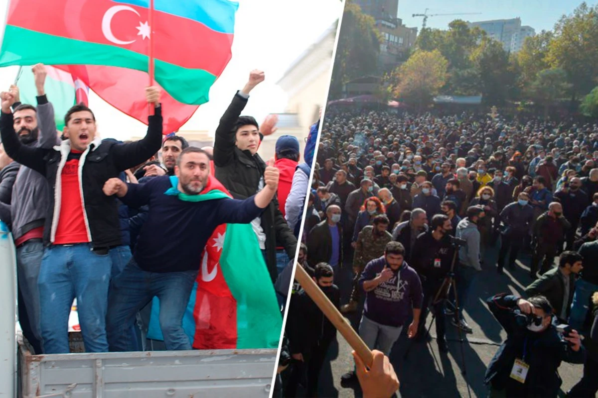 Məğlub Ermənistanın kapitulyasiya aktı - Qalib Azərbaycanın ərazi bütövlüyü