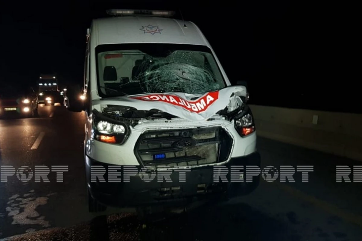 В Уджаре машина скорой помощи сбила пешехода В Уджаре машина скорой помощи сбила пешехода