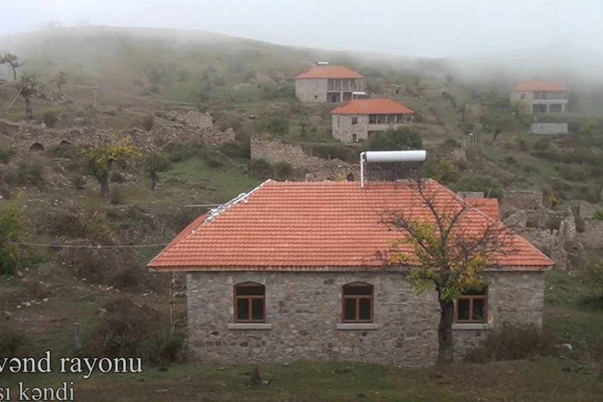 Xocavəndin işğaldan azad olunan Daşbaşı kəndi - VİDEO