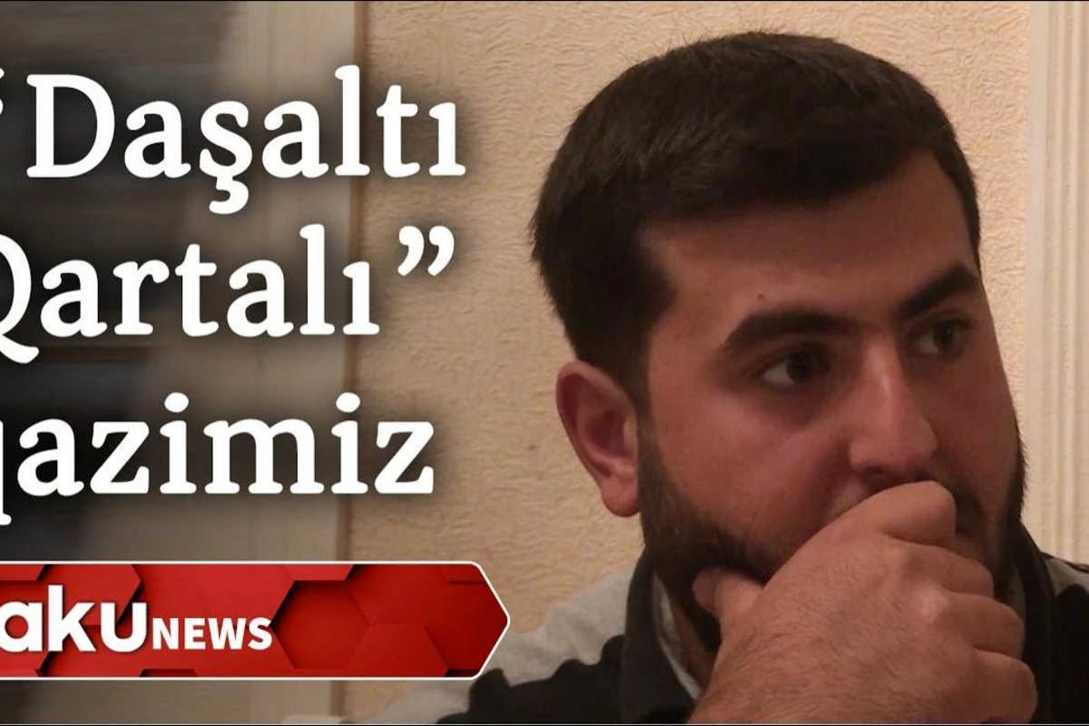 “Daşaltı Qartalı” ləqəbli qazimiz: Yaralanmağımla fəxr edirəm - VİDEO