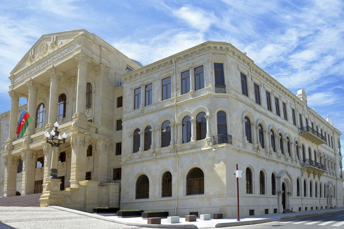 Baş Prokurorluq Qarabağda qanunsuz arxeoloji qazıntıların aparılması ilə bağlı məlumat yaydı