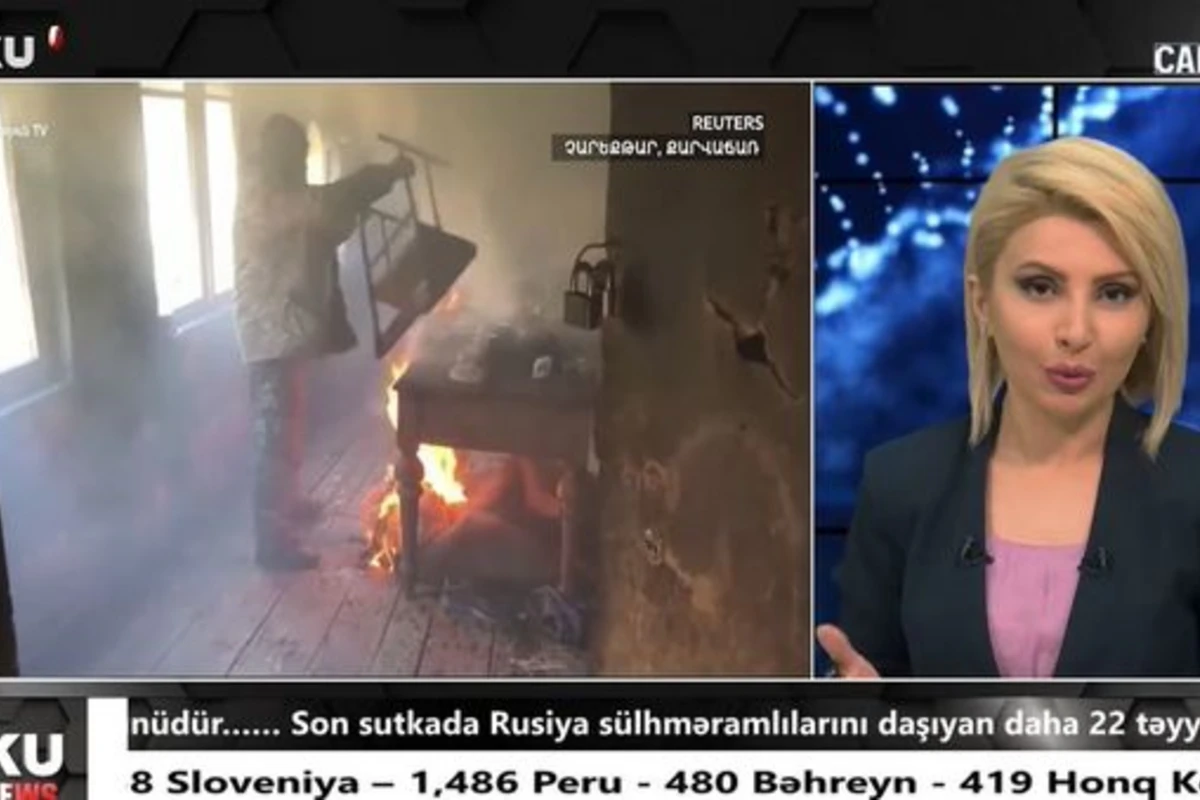 Qarabağı tərk edən erməninin son sözü - VİDEO