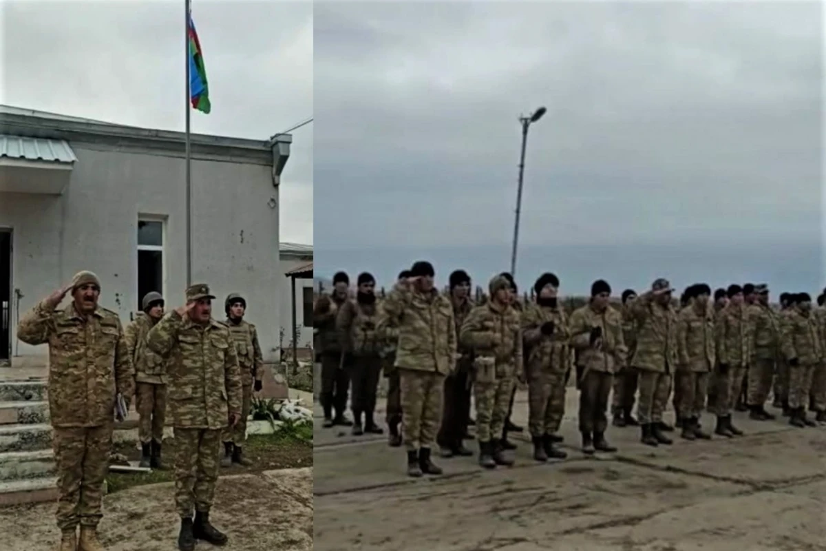 Ağdamın Şelli kəndində Azərbaycan bayrağı ucaldılıb - FOTO Ağdamın Şelli kəndində Azərbaycan bayrağı ucaldılıb - FOTO