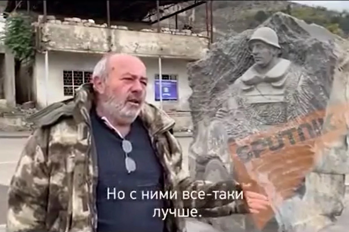 Армянин из Лачина: Останусь здесь и буду жить с азербайджанцами. С ними будет все-таки лучше - ВИДЕО