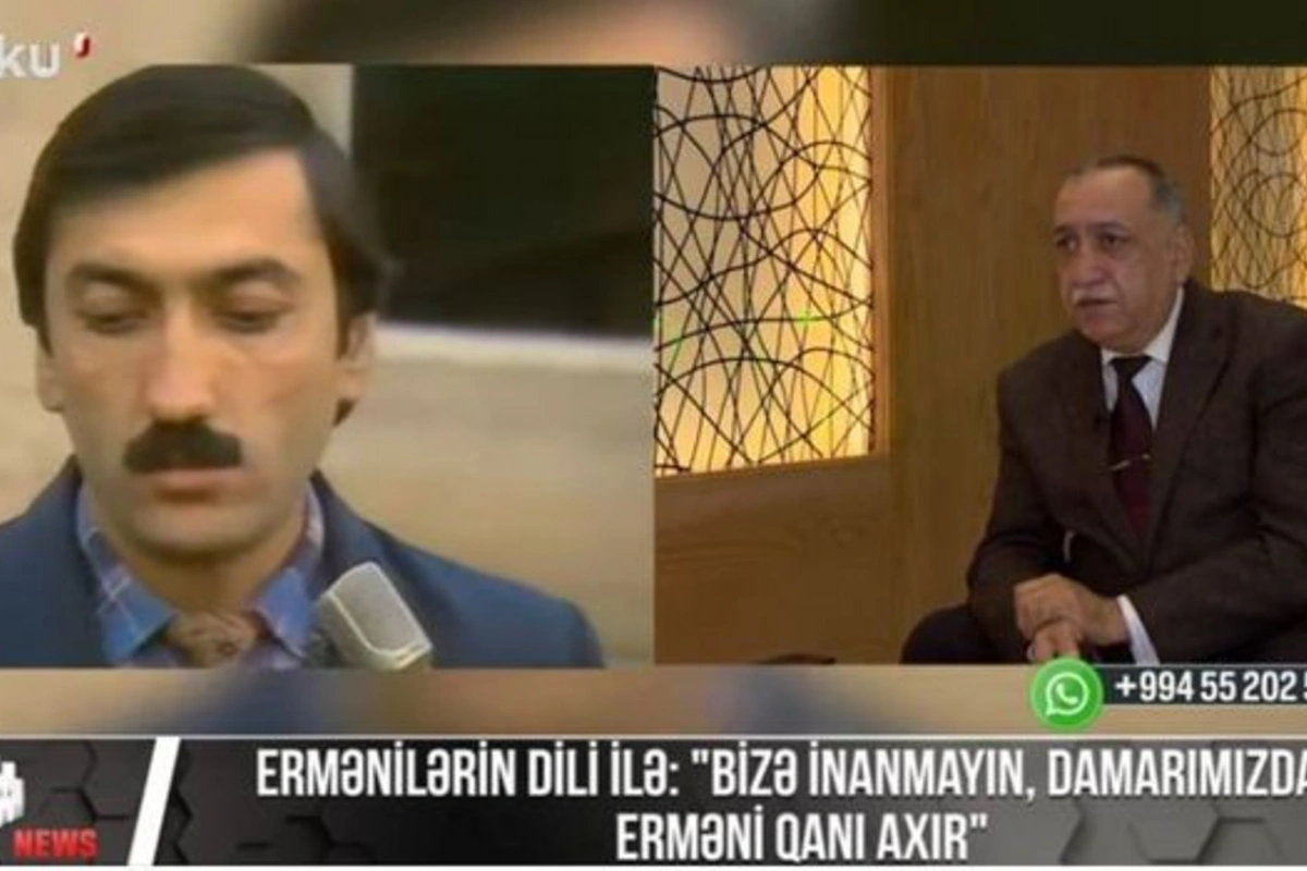 Ermənilərin dili ilə: “Bizə inanmayın, damarımızdan erməni qanı axır” – VİDEO