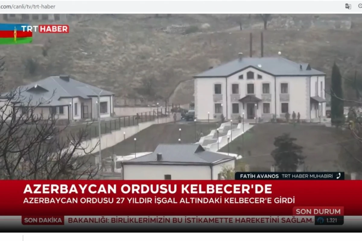 Azərbaycan Ordusunun Kəlbəcərə daxil olması Türkiyə mediasının baş xəbəridir - FOTO