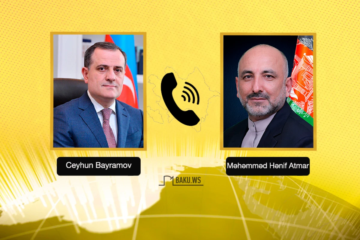Azərbaycan və Əfqanıstan XİN başçıları arasında telefon danışığı olub Azərbaycan və Əfqanıstan XİN başçıları arasında telefon danışığı olub