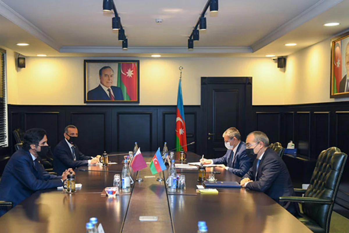 Mikayıl Cabbarov Qətər şirkətlərini Azərbaycana investisiya yatırmağa dəvət edib - FOTO Mikayıl Cabbarov Qətər şirkətlərini Azərbaycana investisiya yatırmağa dəvət edib - FOTO