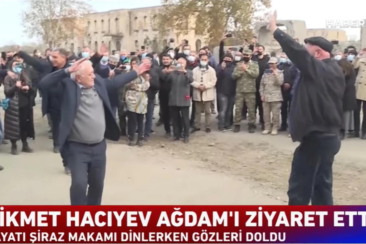 Milli Məclisin deputatı Ağdamda belə rəqs etdi - VİDEO Milli Məclisin deputatı Ağdamda belə rəqs etdi - VİDEO