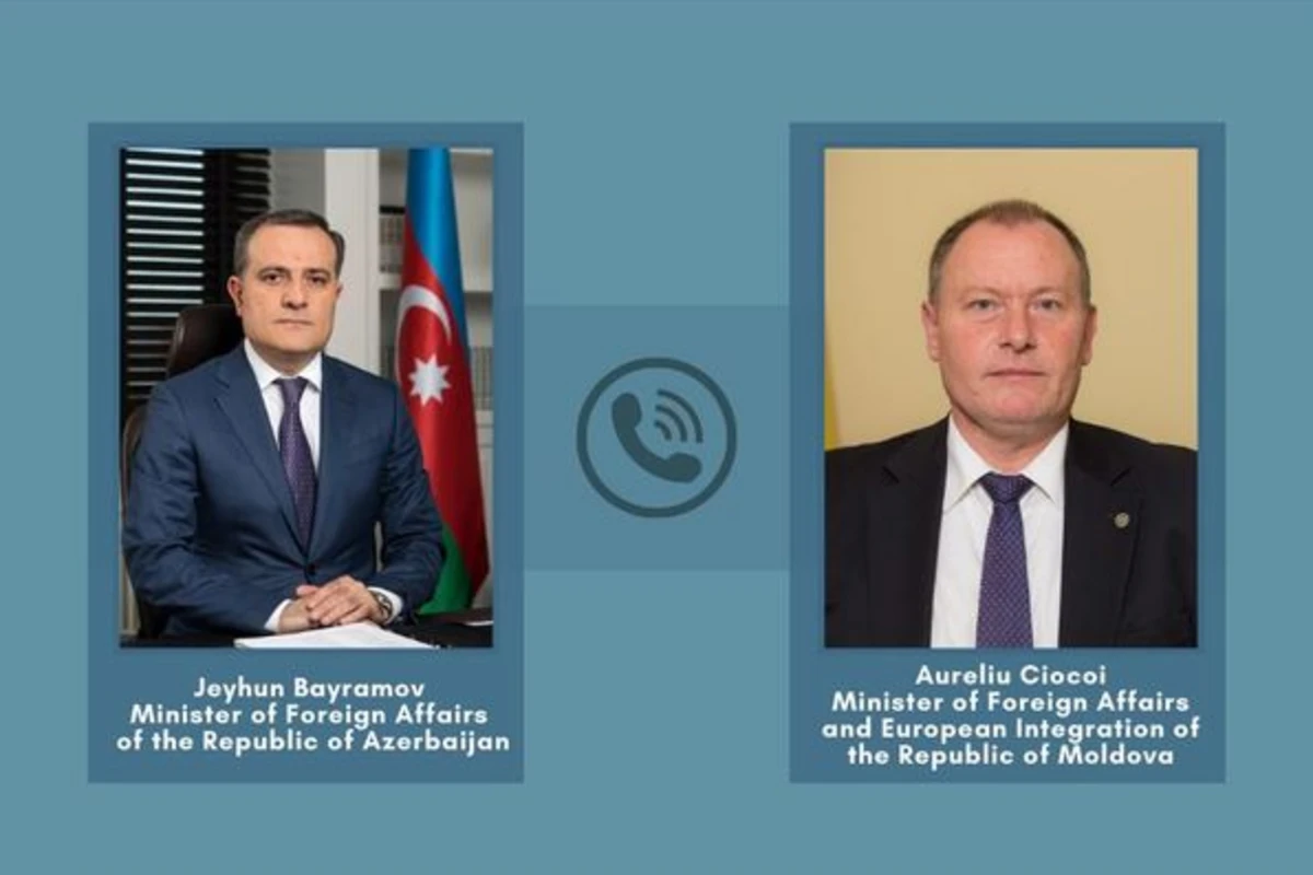 Azərbaycan və Moldova XİN başçıları arasında telefon danışığı olub Azərbaycan və Moldova XİN başçıları arasında telefon danışığı olub
