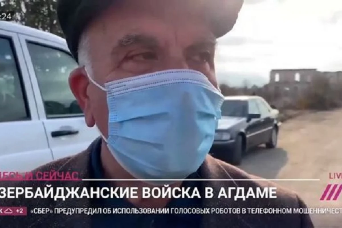 Российский телеканал в Агдаме: Как будто здесь произошло землетрясение силой 12 баллов - ВИДЕО 