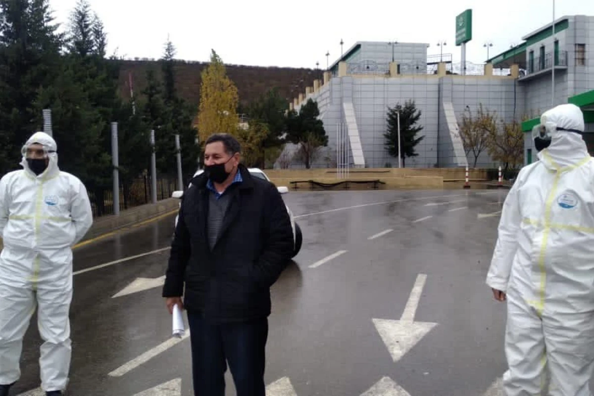 Şabranda koronavirus xəstələri saxlanılıb - FOTO