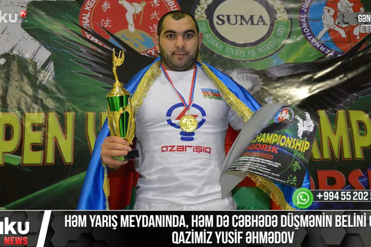Həm yarış meydanında, həm də cəbhədə düşmənin belini qıran qazimiz Yusif Əhmədov – VİDEO