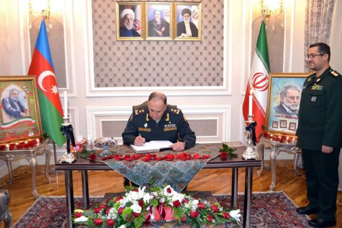 Azərbaycan Müdafiə Nazirliyi İran tərəfinə başsağlığı verib - FOTO
