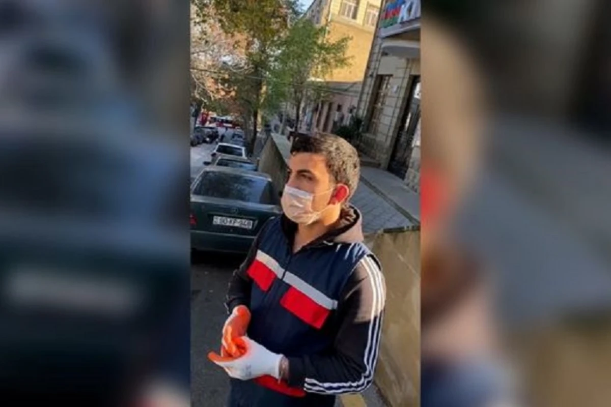 Bakıda koronavirus xəstəsi iş başında saxlanıldı - VİDEO