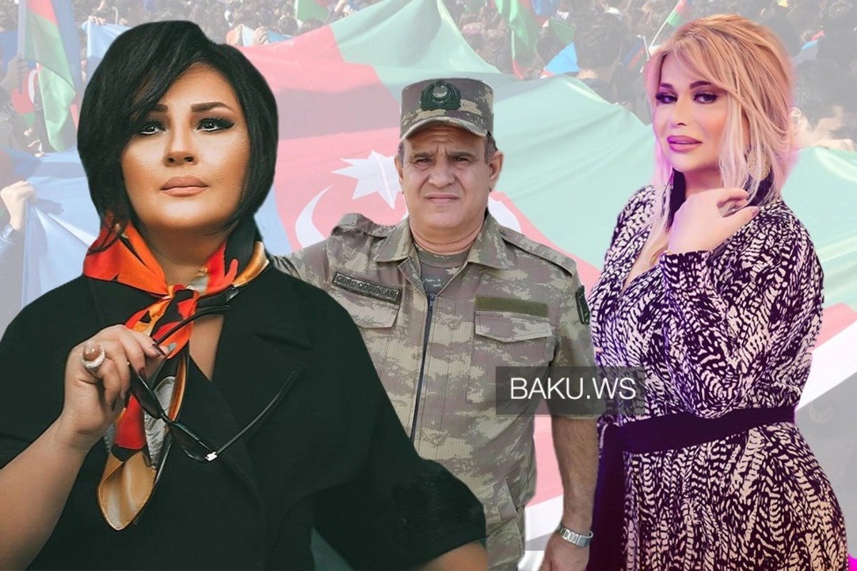 Doğmaları Vətən müharibəsində iştirak edən məşhurlar - SİYAHI