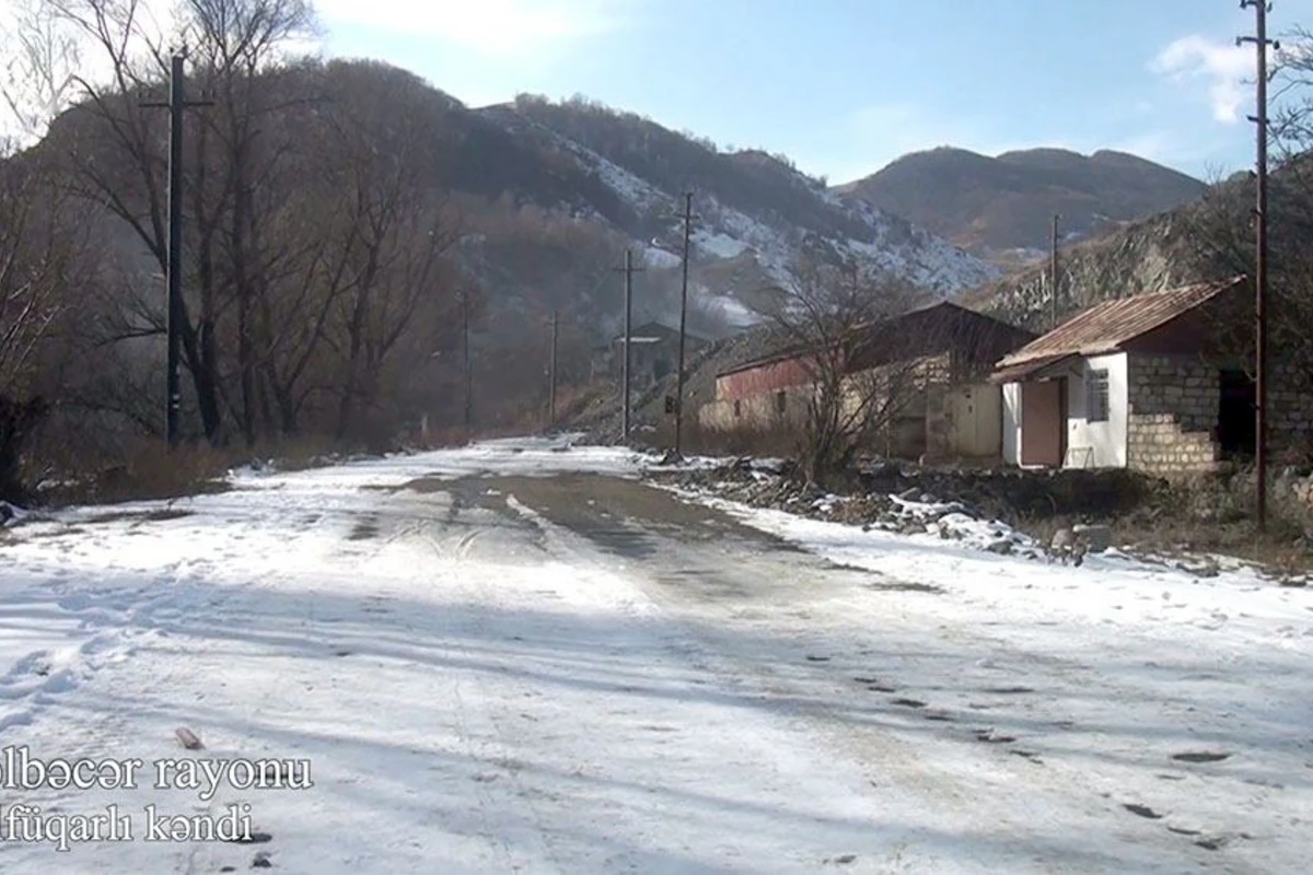 Кадры из села Зульфугарлы Кельбаджарского района - ВИДЕО