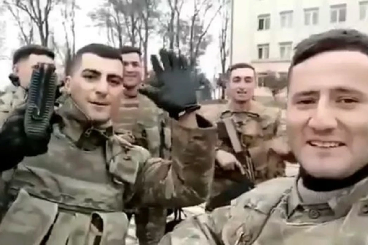 Наши солдаты передали привет из Шуши всему Азербайджану – ВИДЕО