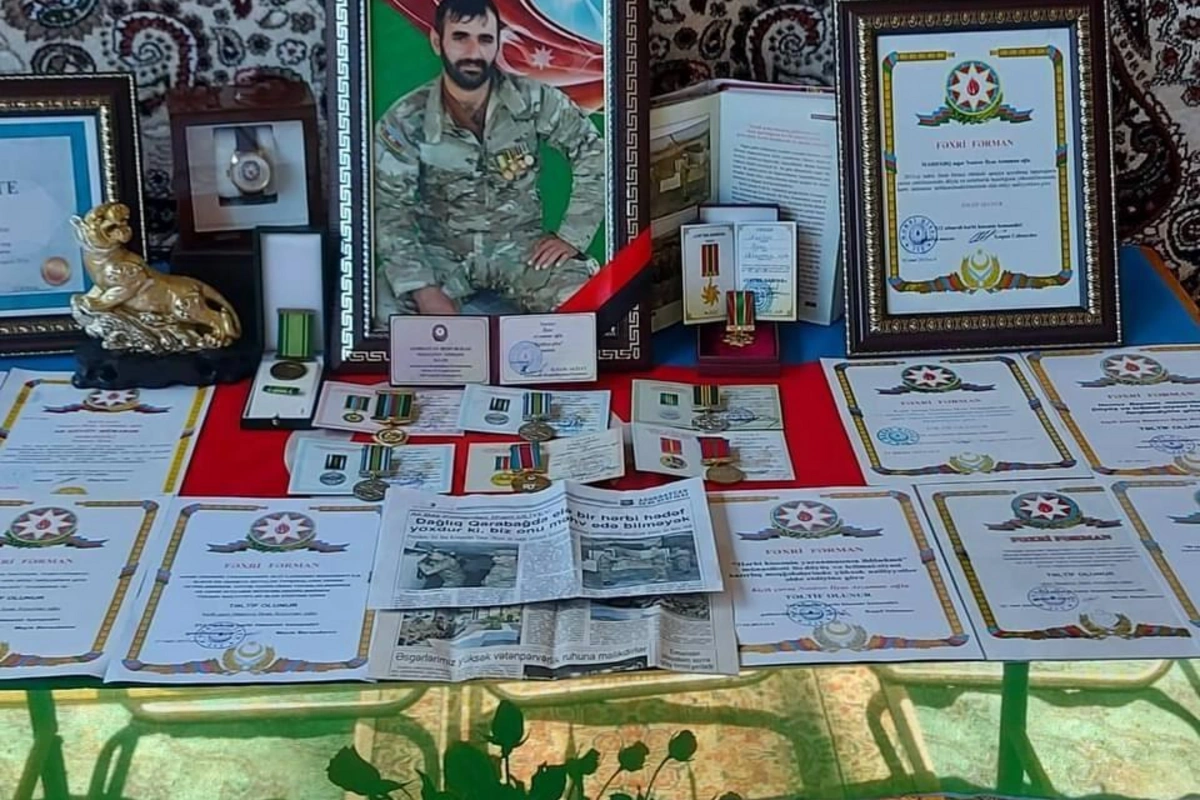 Yaralı komandirini mühasirədən xilas etmişdi - Şəhid İlyas Nəsirovun həyat yoldaşı