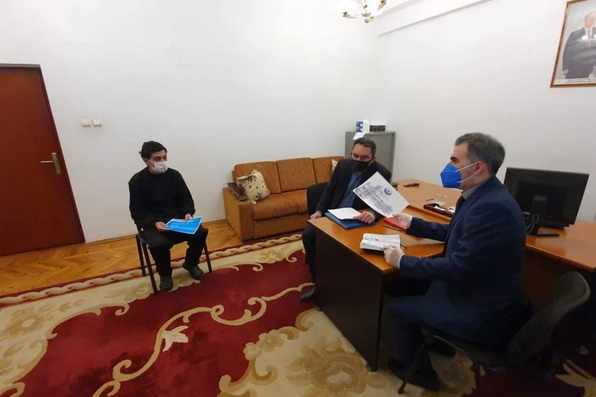 Сотрудники аппарата Омбудсмена Азербайджана посетили армянских военнопленных