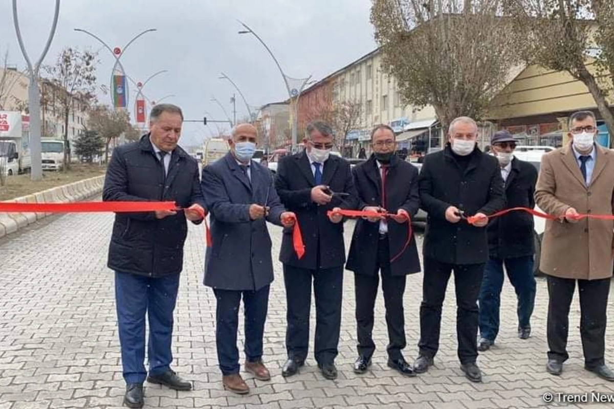 Türkiyədə Azərbaycan prospekti və Qarabağ məhəlləsinin açılışı olub - FOTO