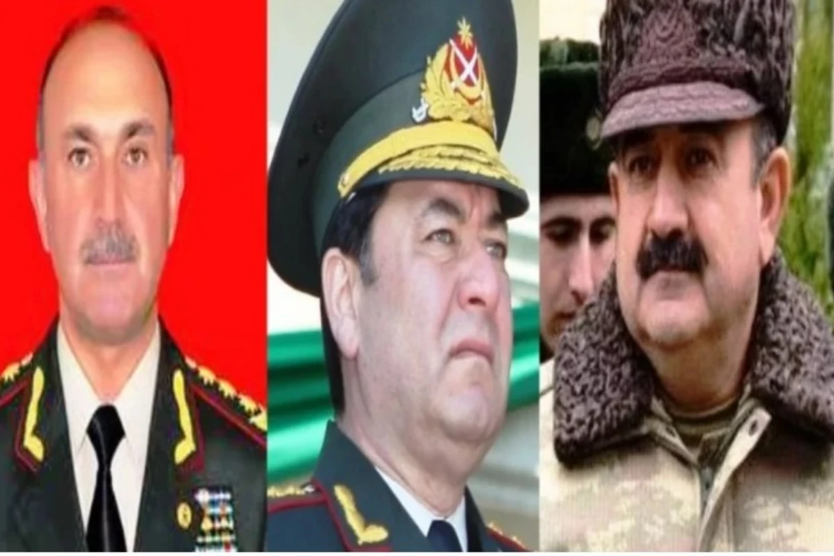 Təltif edilməyən generallar - SİYAHI