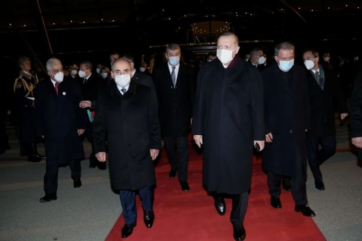 Türkiyə Prezidenti Rəcəb Tayyib Ərdoğanın Azərbaycana rəsmi səfəri başa çatıb