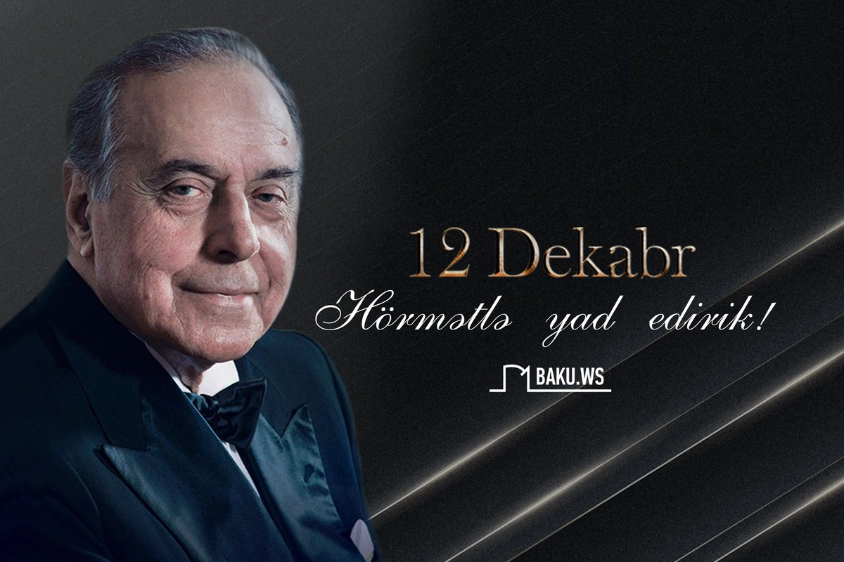 Ümummilli Lider Heydər Əliyevin anım günüdür