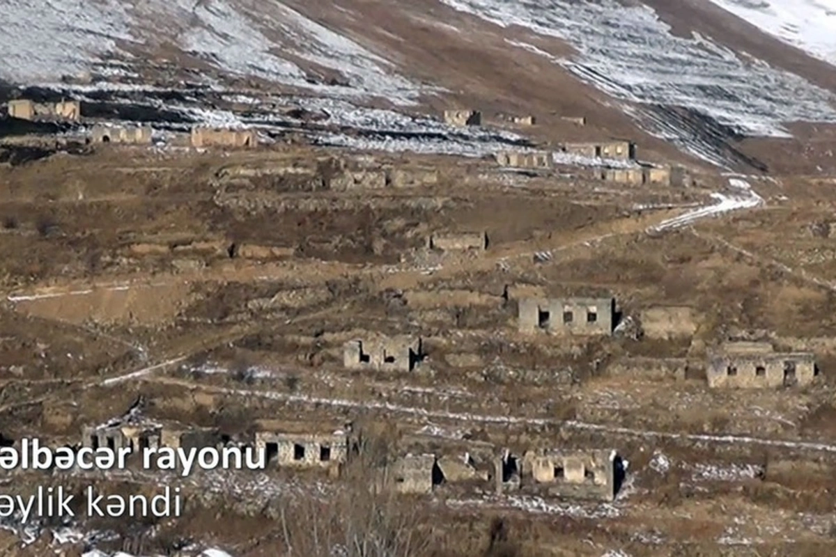 Kəlbəcər rayonunun Zəylik kəndindən görüntülər - VİDEO
