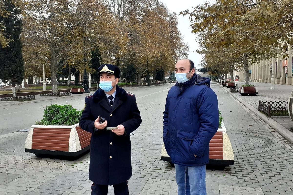 Polis Gəncədə reydlərə başladı - FOTO
