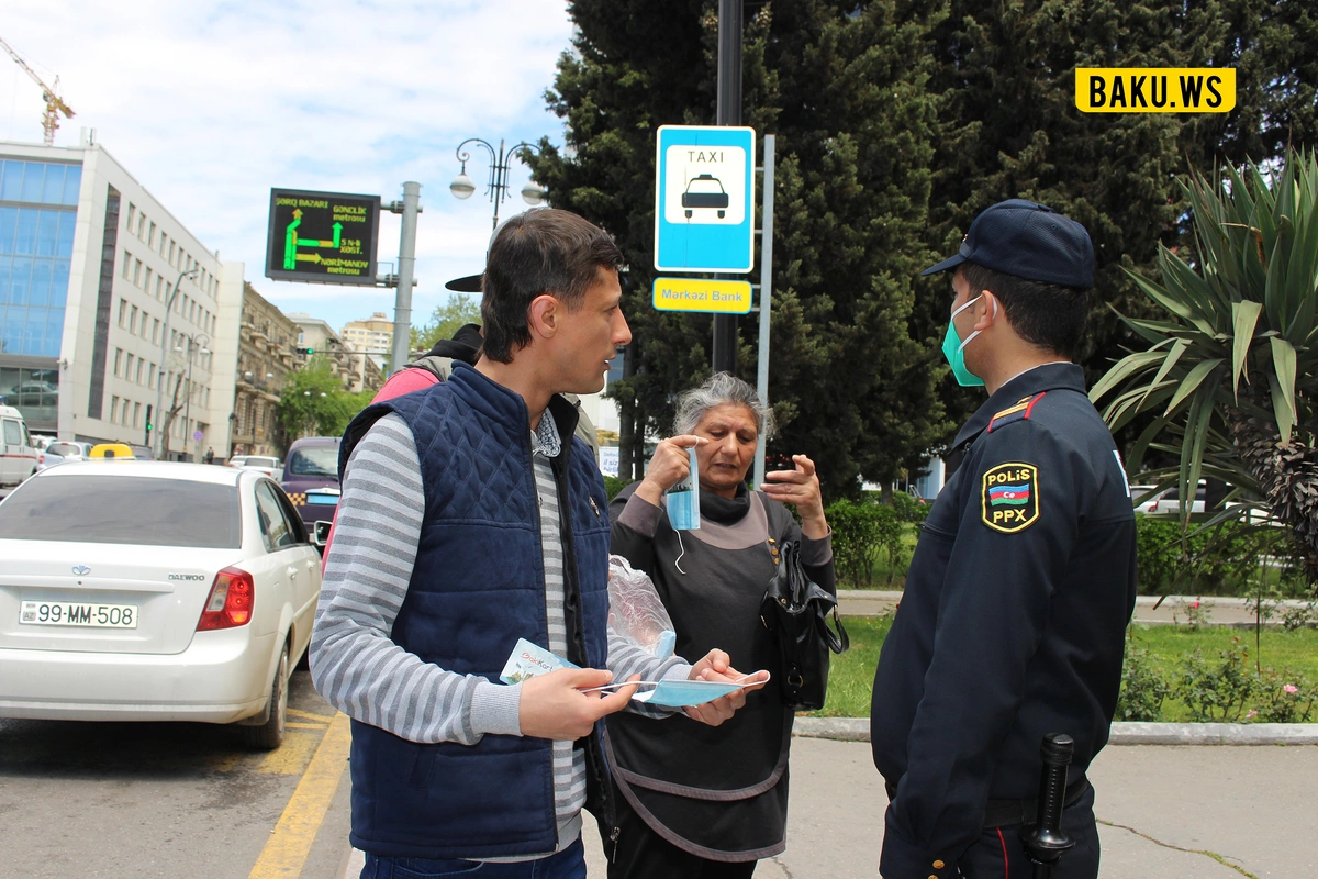 Azərbaycanda maskaya görə cərimələr yenidən artırılır